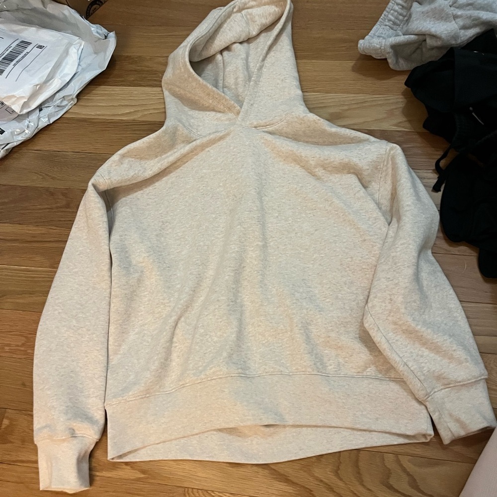 American Eagle Outfitters Light Beige Hoodie